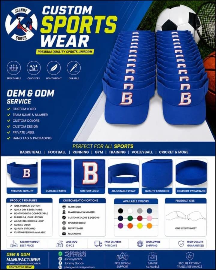 Sports Caps – Team & Club Headwear